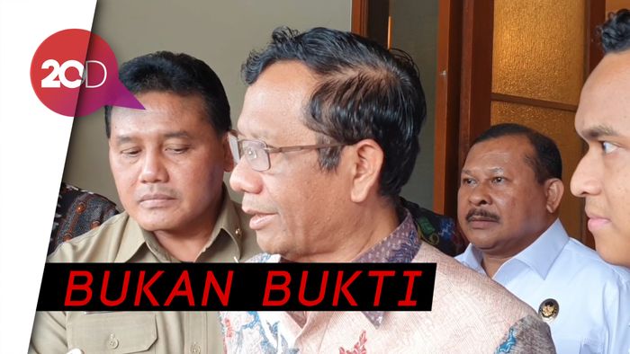 Mahfud soal Surat Cekal HRS: Tidak Jelas, Bukan dari Pemerintah