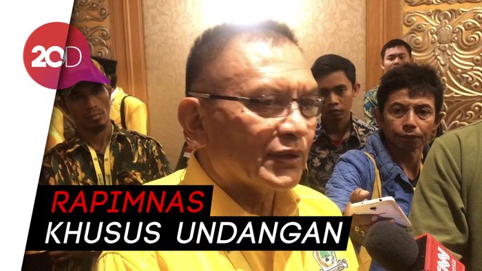 Tegang di Luar Arena Rapimnas, Ini Kata Sekjen Golkar