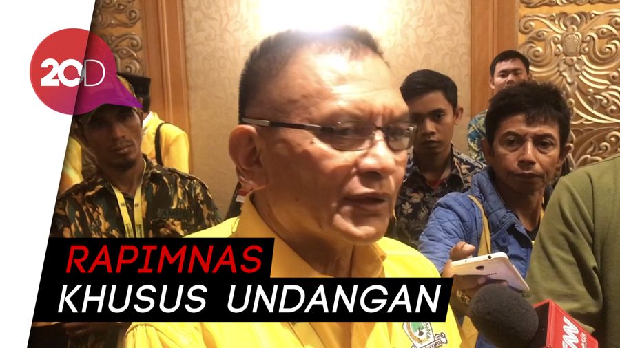 Tegang di Luar Arena Rapimnas, Ini Kata Sekjen Golkar