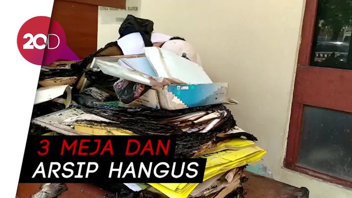 Kebakaran Misterius di Kantor Korpri Klaten, Polisi Turun Tangan