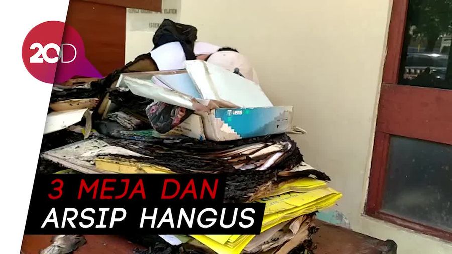Kebakaran Misterius di Kantor Korpri Klaten, Polisi Turun Tangan