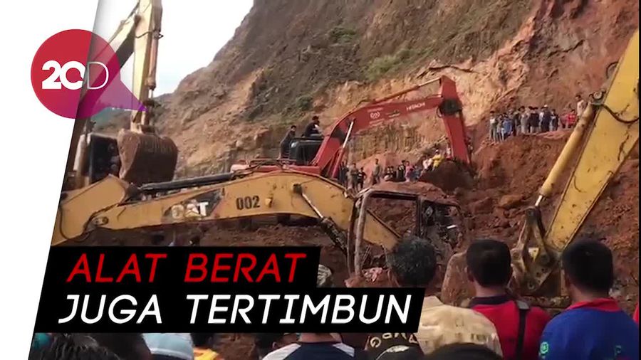 Tambang di Gunung Sariak Padang Longsor, 2 Pekerja Tertimbun