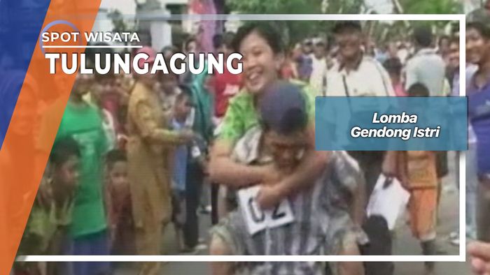 Lomba Gendong Istri, Tulungagung