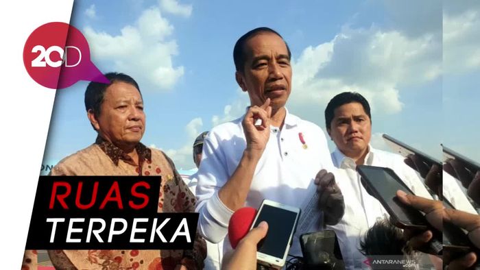 Jokowi Resmikan Tol Trans Sumatera 189 Km