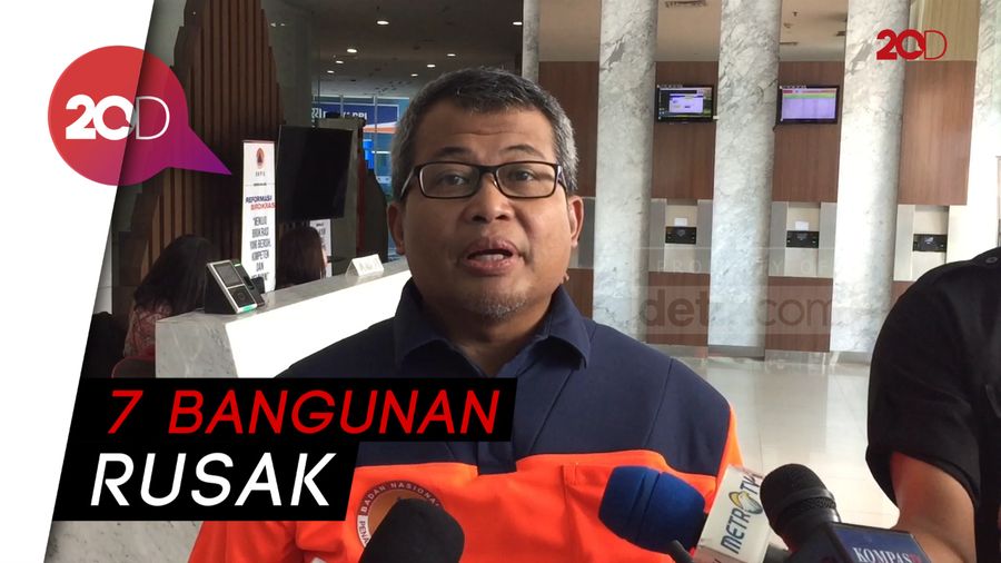 BNPB: 2 Luka-luka Akibat Gempa M 7,1 di Maluku Utara