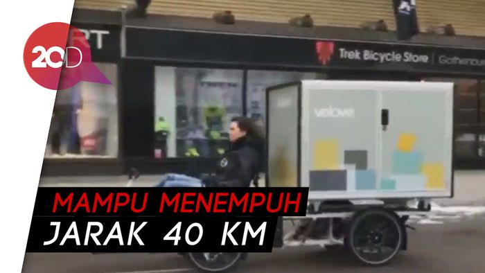 Inovatif, Ada Sepeda Bisa Antar Barang Sampai 125 KIlo!