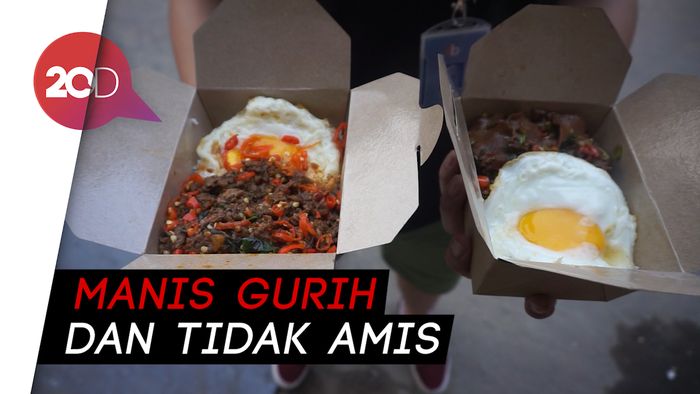 Puas Menjajal Rice Bowl Lidah Sapi yang Mengenyangkan