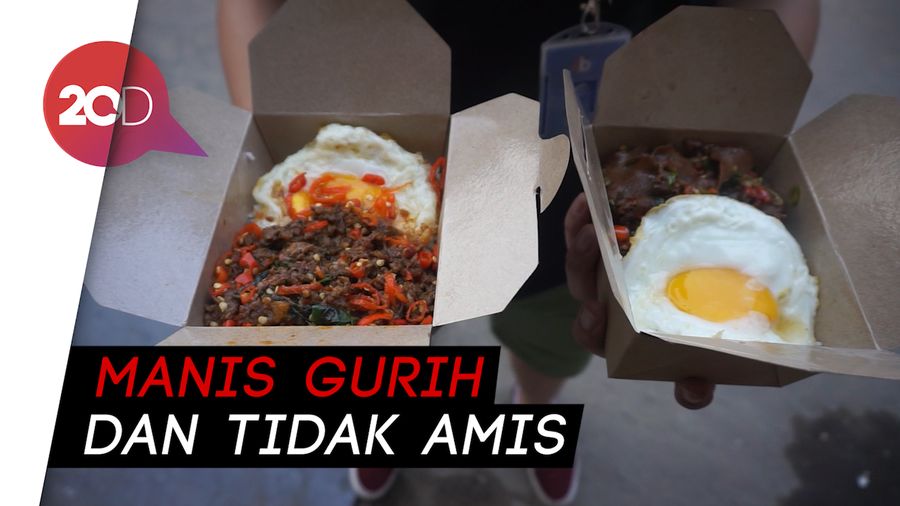 Puas Menjajal Rice Bowl Lidah Sapi yang Mengenyangkan