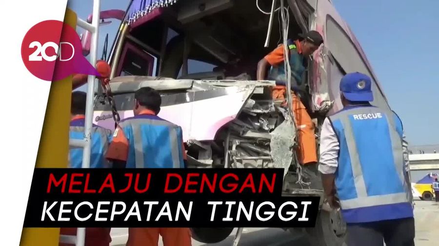 Bus Seruduk Truk di Tol Gempol-Pasuruan, 4 Nyawa Melayang