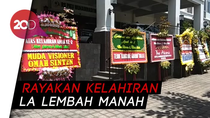 Cucu Ketiga Jokowi Lahir, RS PKU Muhammadiyah Banjir Karangan Bunga