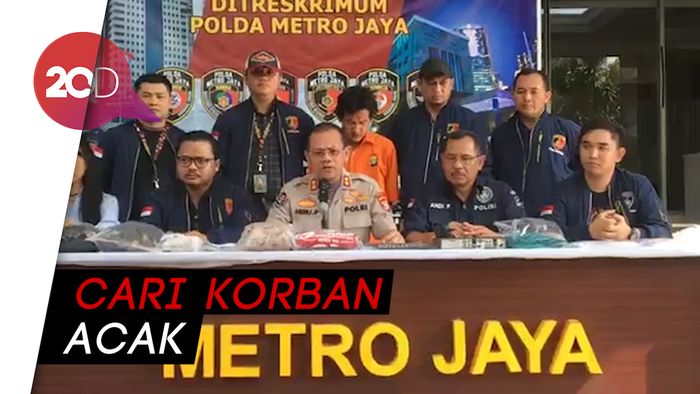 Pelaku Penyiraman Air Keras di Jakbar Incar Korban Secara Acak
