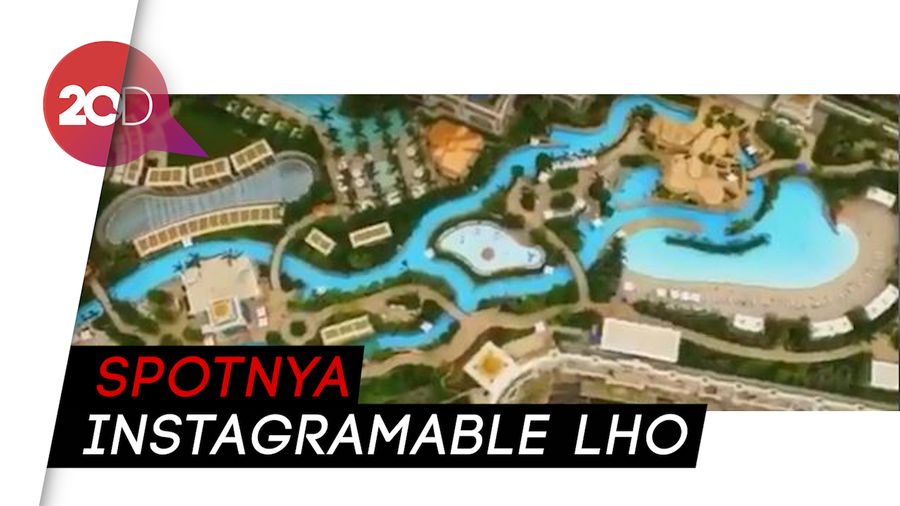 Sensasi Berenang di Kolam Arus Sepanjang 575 Meter!