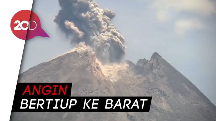 Detik-detik Letusan Gunung Merapi