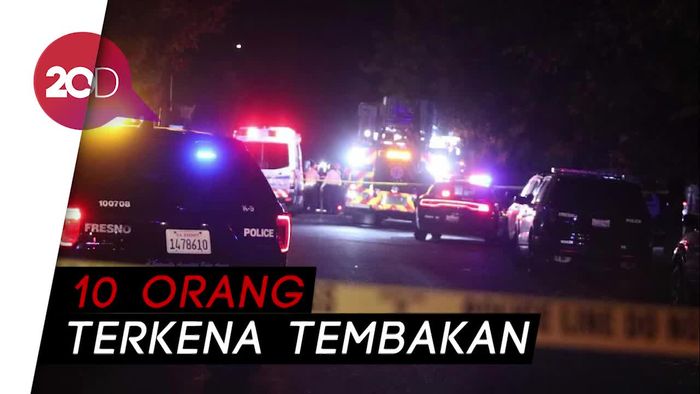Penembakan Brutal saat Nobar di California, 4 Orang Tewas