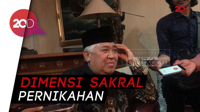 Tolak Sertifikasi Pranikah, Din Syamsuddin: Jangan Hal Sakral Diikat Formal