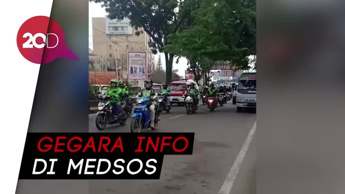 Heboh Rombongan Driver Ojol Bawa Jenazah Bayi dari RS ke Rumah Duka