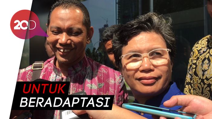  Dua Komisioner KPK Terpilih Temui Pimpinan KPK