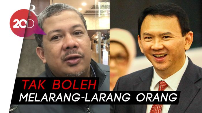 Fahri Hamzah Bela Ahok yang Ditentang Jadi Bos BUMN