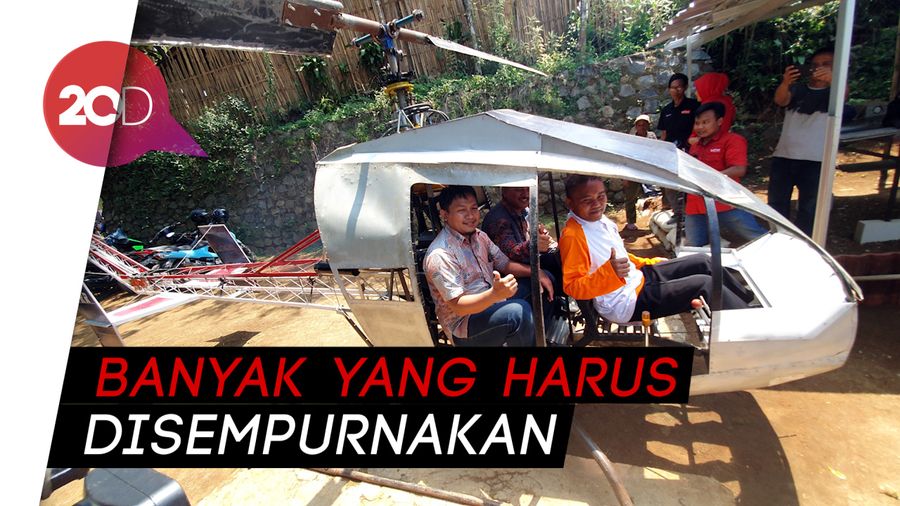 Pesan Lapan untuk Jujun, Tukang Bubut Perakit Heli Asal Sukabumi