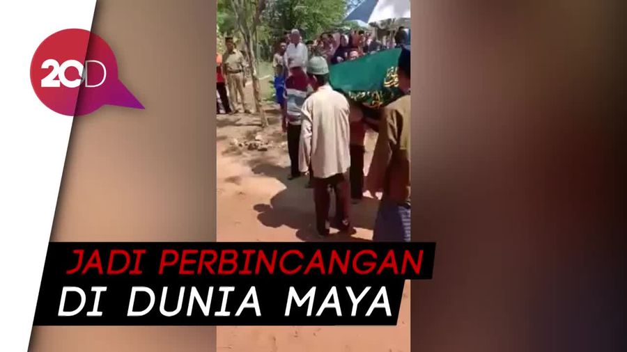 Beredar Video Jenazah Dibawa ke TPU Pakai Sepeda, Ini Penjelasannya