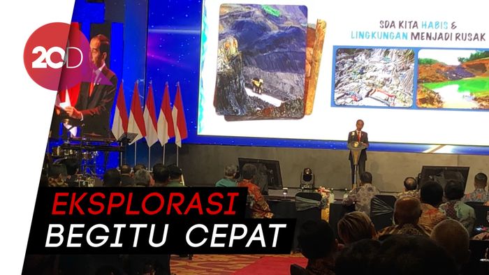 Di Depan Pengusaha Tambang, Jokowi Keluhkan Kerusakan Lingkungan