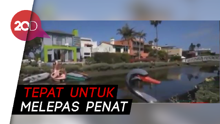 Kanal Venesia ala Amerika Tawarkan Suasana Tenang nan Rileks