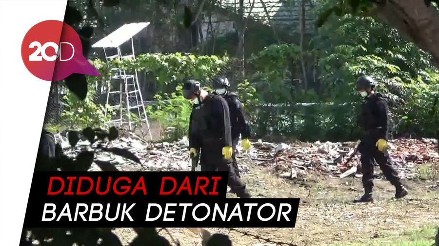 Usai Ledakan di Kejari Parepare, Tim Jibom Lakukan Sterilisasi