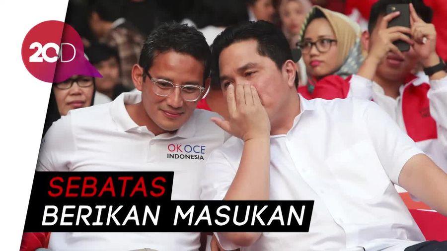 Meski Dekat dengan Erick Thohir, Sandiaga Bantah Tawaran Jabatan BUMN