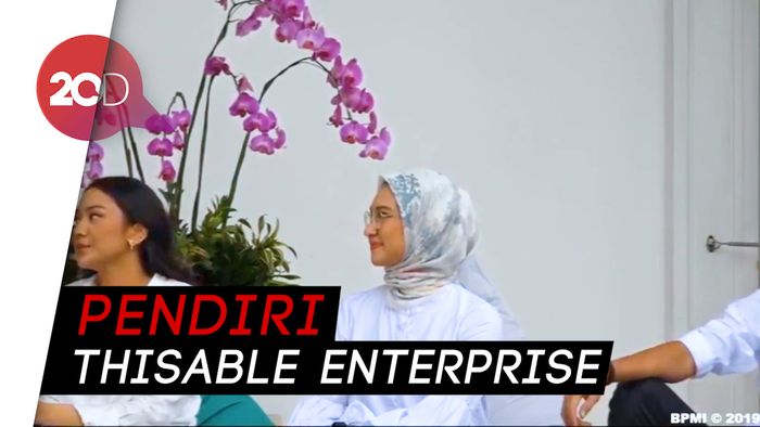 Angkie Yudistia, Penyandang Disabilitas Jadi Staf Khusus Jokowi