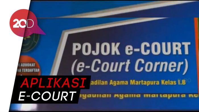 Aplikasi E-Court Tawarkan Persidangan Perceraian via Online