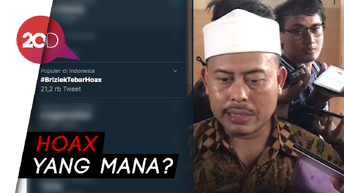 #BriziekTebarHoax Trending di Twitter, Ini Komentar PA 212