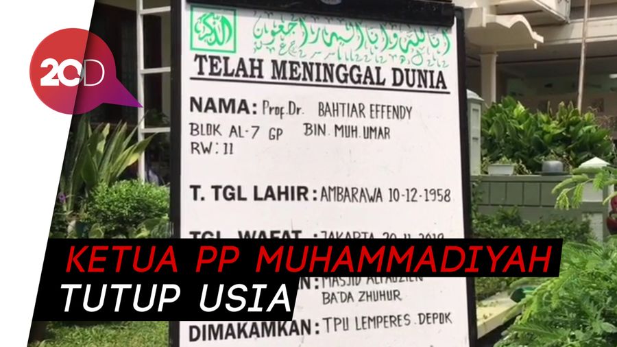 HNW Hingga Lukman Hakim Melayat ke Rumah Duka Bahtiar Effendy