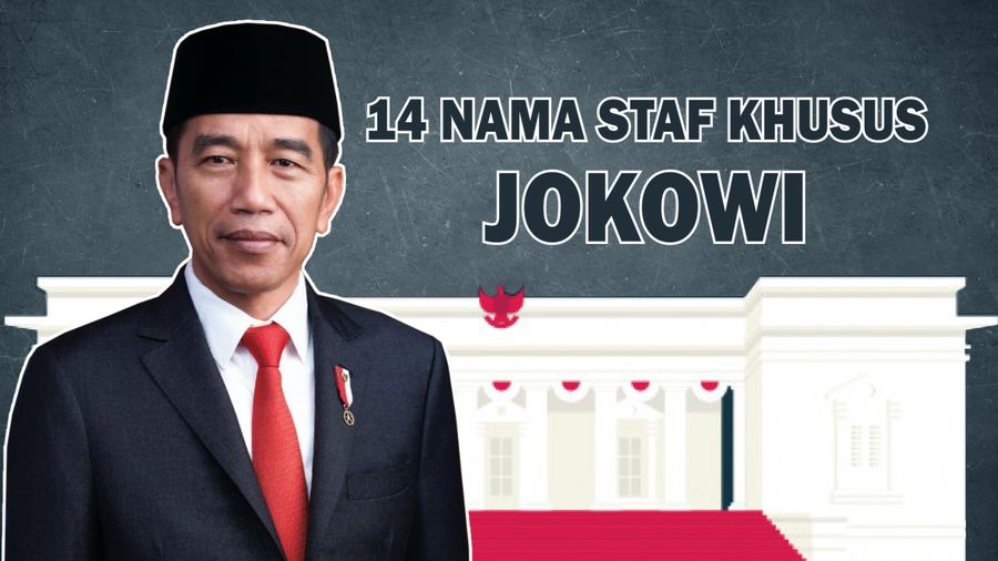 Ini 14 Nama Staf Khusus Pilihan Jokowi