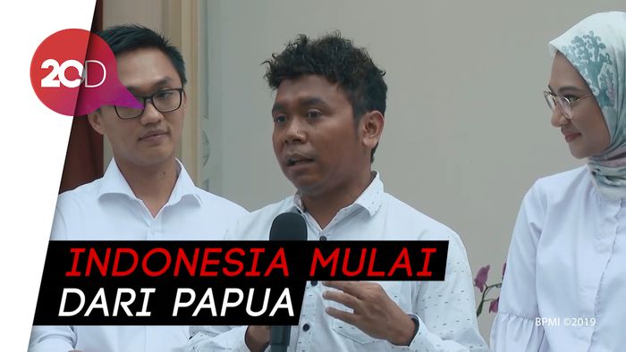 Jadi Staf Khusus, Gracia Ajak Jokowi Bangun Indonesia dari Papua