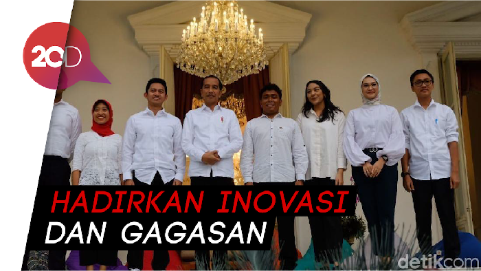 Jokowi Harapkan Staf Khusus Milenialnya Bikin Gebrakan untuk Negara