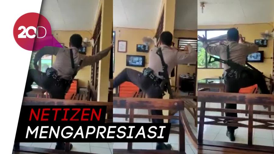 GKR Hayu Kepo Polisi Bersenjata Luwes Menari, Polda DIY Merespons