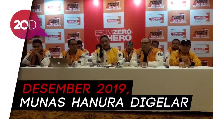 Hasil Rapimnas Hanura, Minta Kesediaan OSO Jadi Ketum Lagi