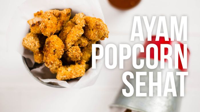 Resep Ayam Popcorn Sehat                          