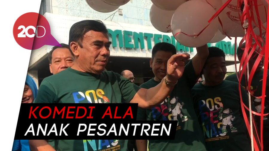 Mantap! Ada Cabang Stand Up Comedy Santri di Pospenas 2019