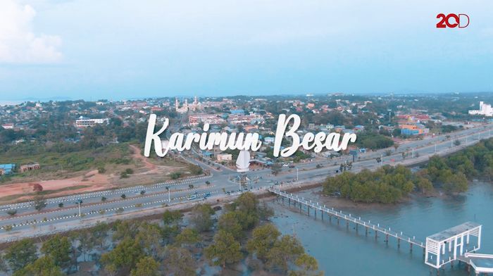 Karimun Besar, Pulau di Perbatasan yang Gemerlap