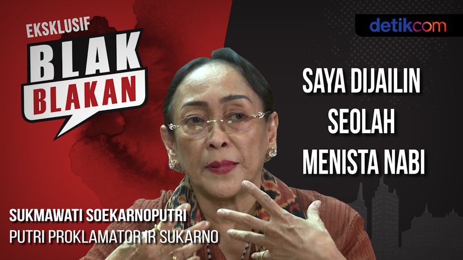Blak-blakan Sukmawati: Saya Dijailin Seolah Menista Nabi