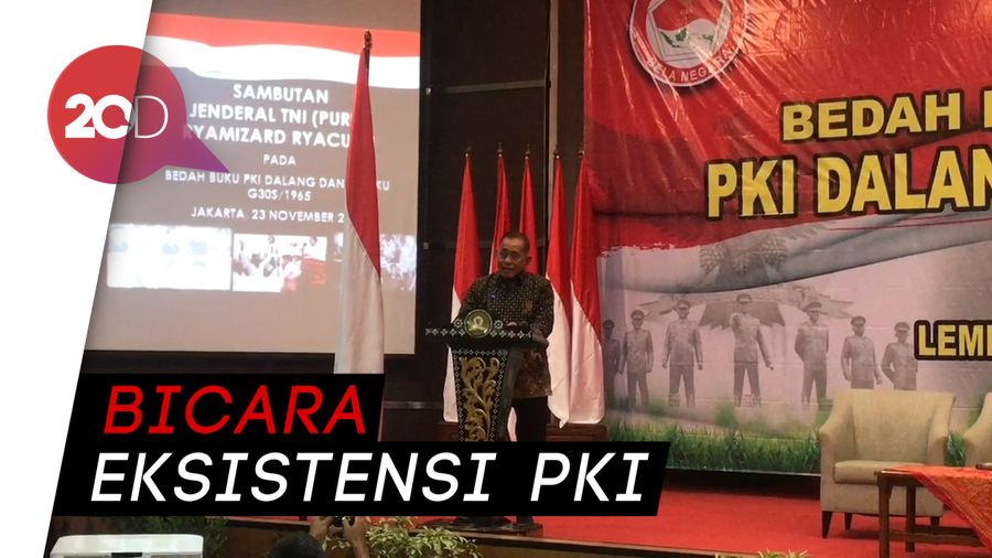 Ryamizard Sebut PKI Masih Eksis, Masyarakat Diminta Waspada