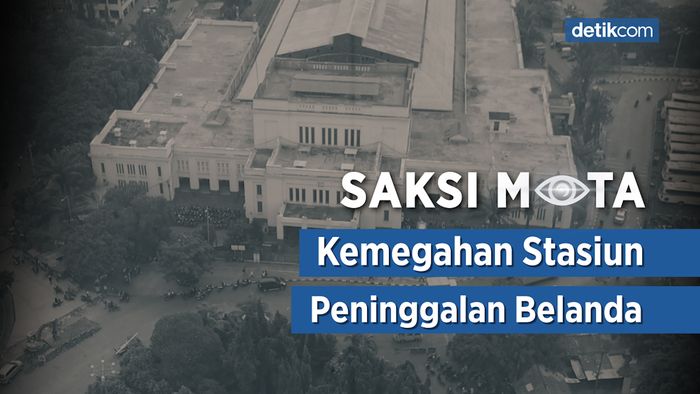 Saksi Mata: Kemegahan Stasiun Tanjung Priok Peninggalan Belanda