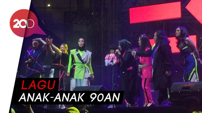 Nostalgia Abis! Nyanyi Bareng Tasya Kamila hingga Trio Kwek Kwek
