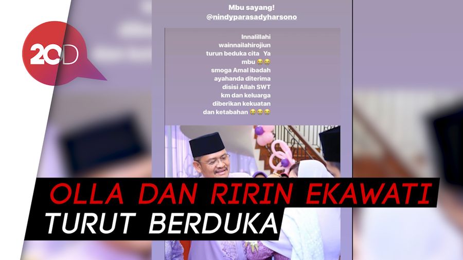 Ayah Nindy Meninggal Dunia