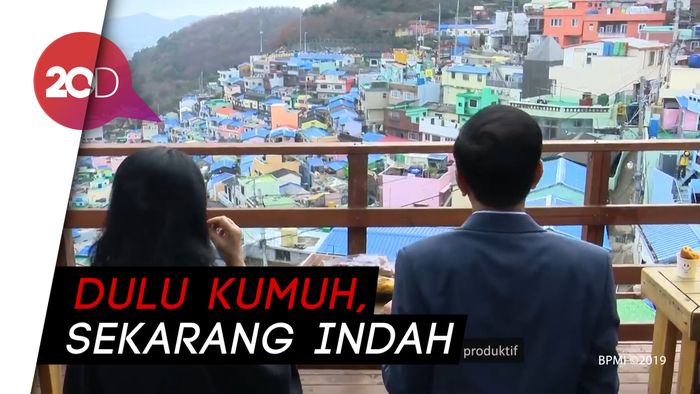 Jokowi Ingin Desa di Indonesia Mencontoh Desa Warna-warni di Korea