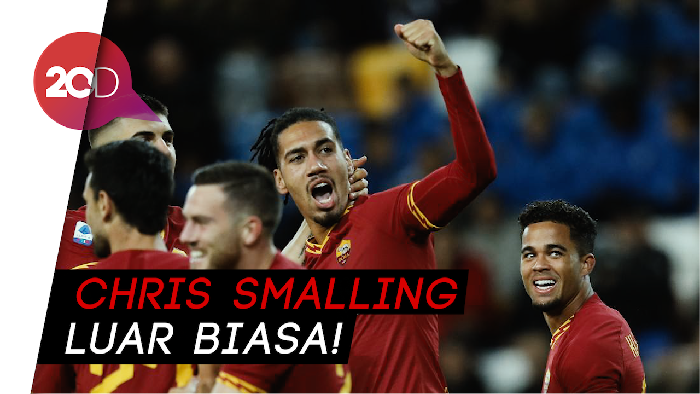 Smalling 1 Gol dan 2 Assist, AS Roma Cukur Brescia