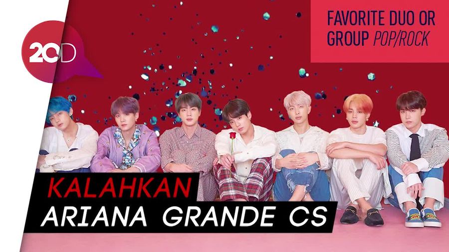 BTS Bawa Pulang 3 Piala di AMAs 2019