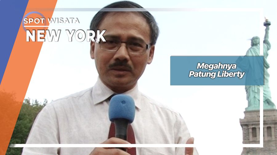 Megahnya Patung Liberty, New York
