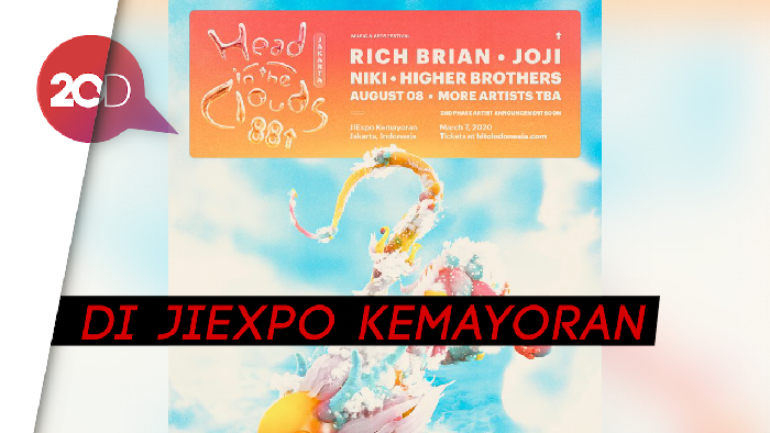 Head In The Cloud Milik 88Rising Sambangi Jakarta Maret 2020